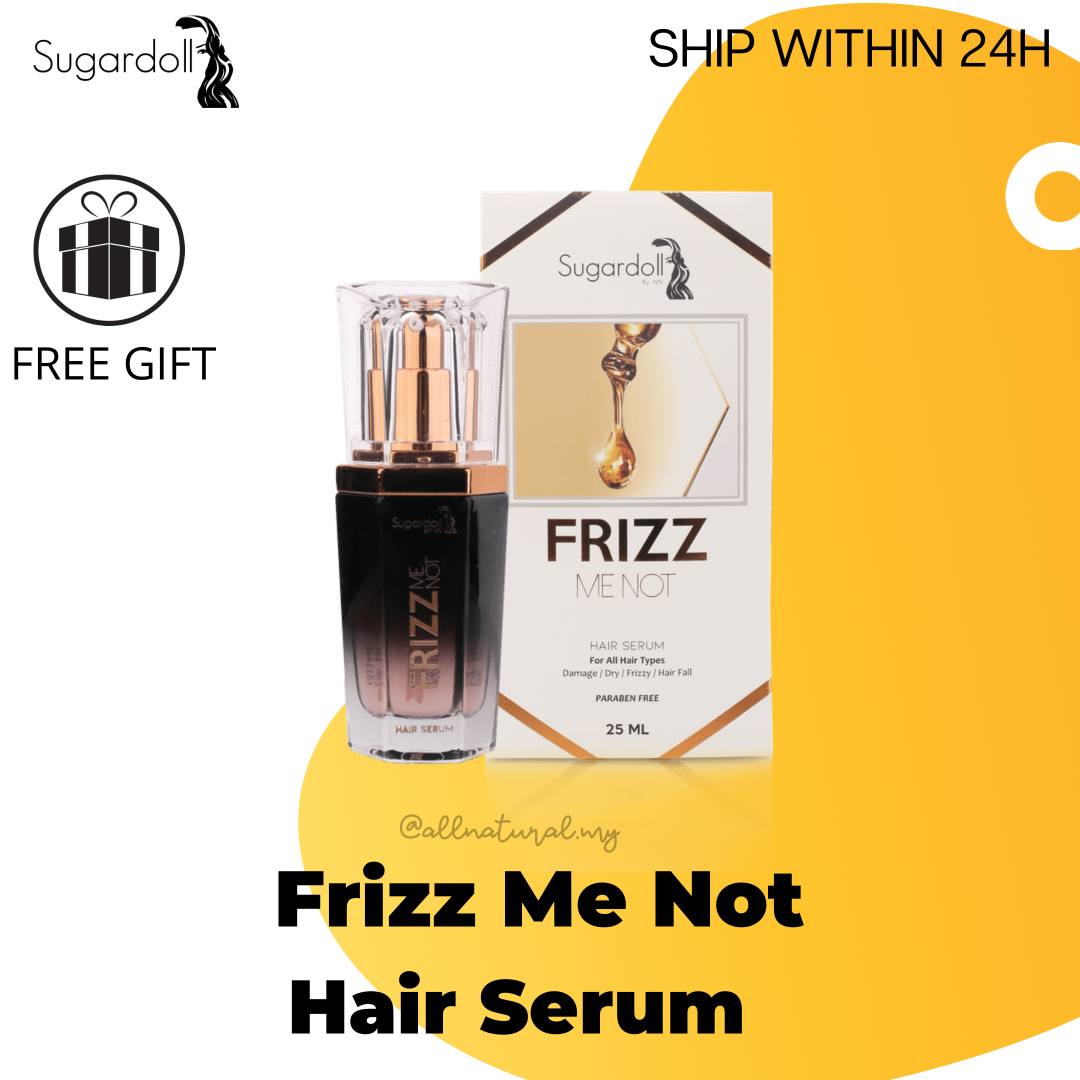 Frizz Me Not Hair Serum ✓ [READY STOCK] ✓ | Sugardoll Natural